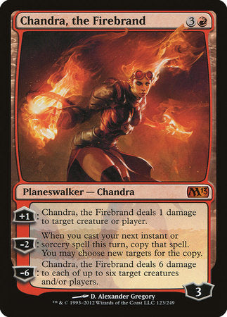 Chandra, the Firebrand [Magic 2013] | Tacoma Games