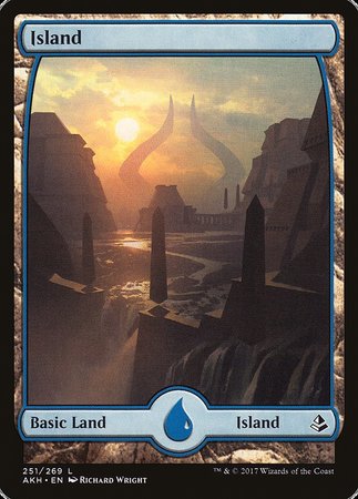 Island (251) - Full Art [Amonkhet] | Tacoma Games