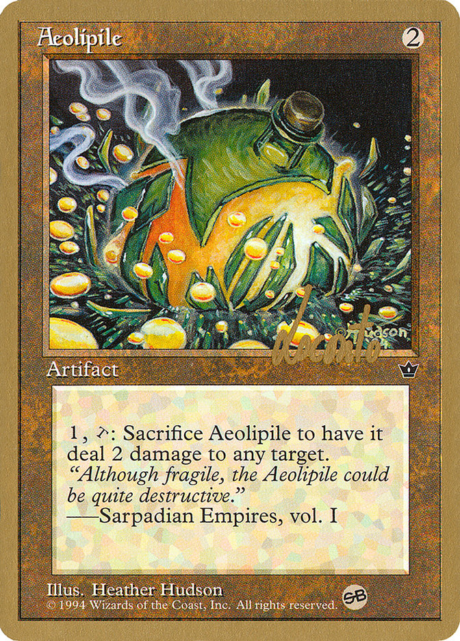 Aeolipile (Michael Loconto) (SB) [Pro Tour Collector Set] | Tacoma Games