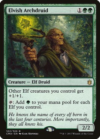 Elvish Archdruid [Commander Anthology] | Tacoma Games