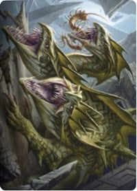 Grakmaw, Skyclave Ravager Art Card [Zendikar Rising Art Series] | Tacoma Games