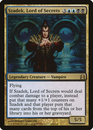 Szadek, Lord of Secrets [Commander 2011] | Tacoma Games