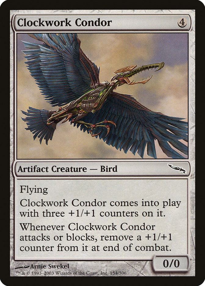 Clockwork Condor [Mirrodin] | Tacoma Games