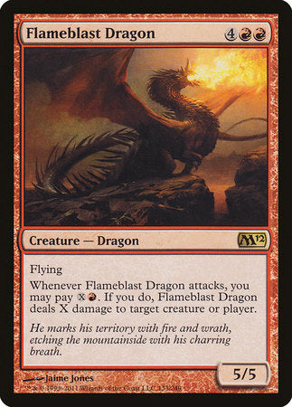 Flameblast Dragon [Magic 2012] | Tacoma Games
