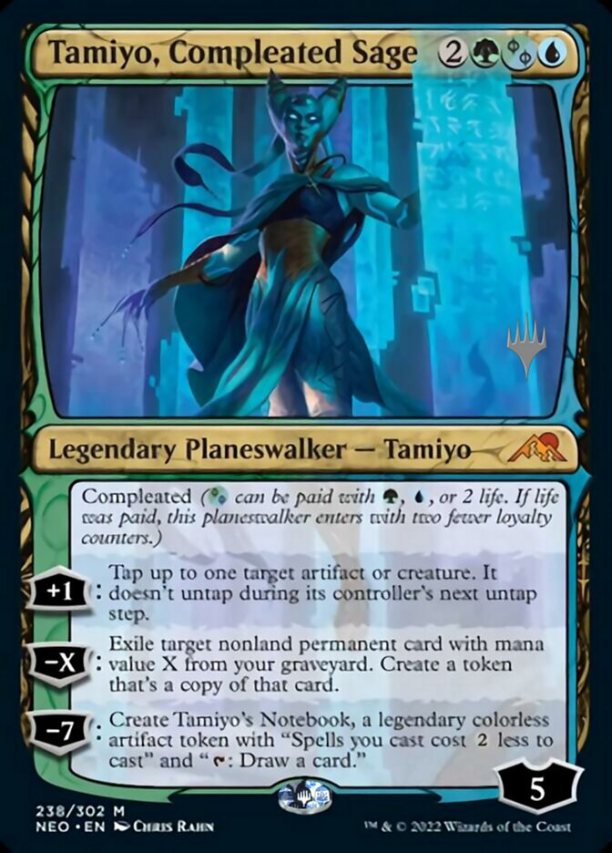 Tamiyo, Compleated Sage (Promo Pack) [Kamigawa: Neon Dynasty Promos] | Tacoma Games