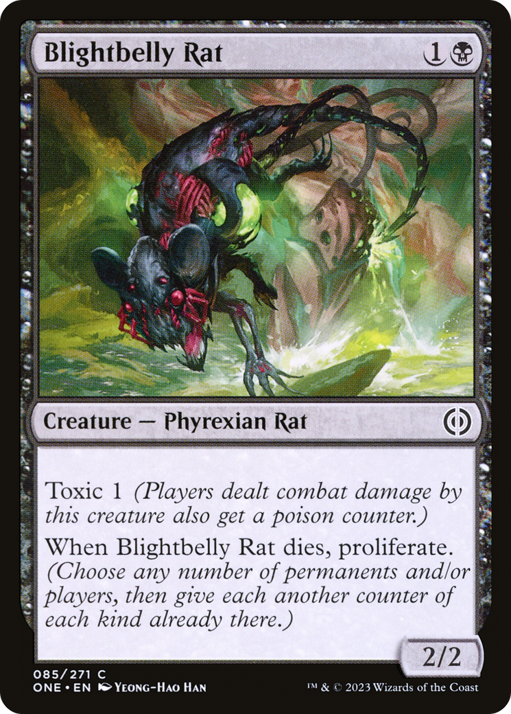 Blightbelly Rat [Phyrexia: All Will Be One] | Tacoma Games