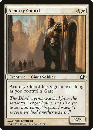 Armory Guard [Return to Ravnica] | Tacoma Games