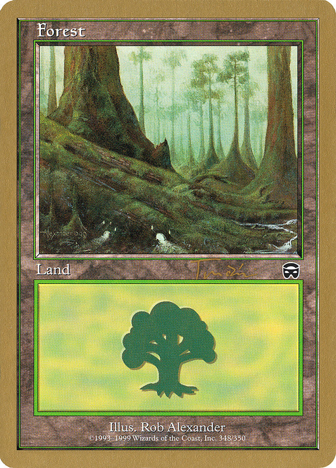 Forest (jt348) (Jan Tomcani) [World Championship Decks 2001] | Tacoma Games