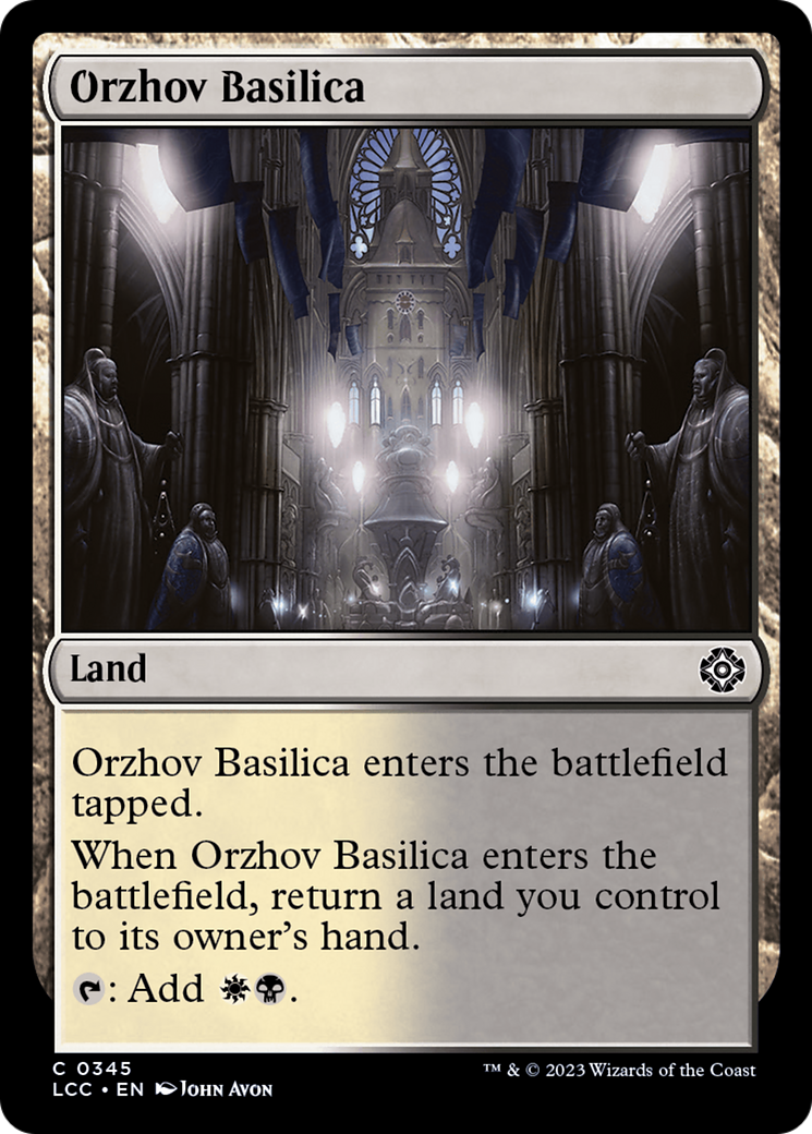 Orzhov Basilica [The Lost Caverns of Ixalan Commander] | Tacoma Games