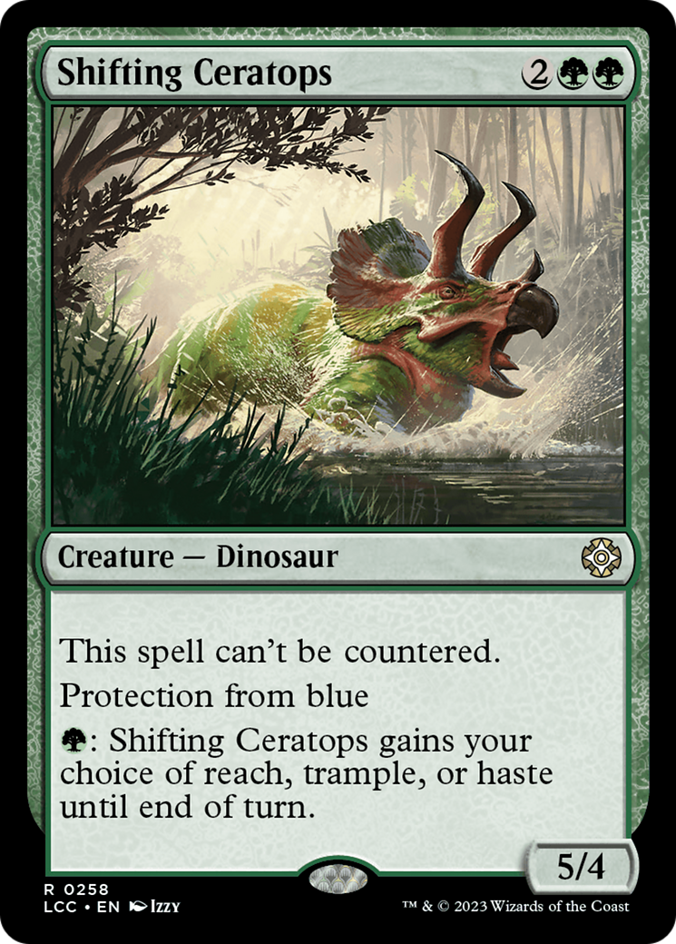 Shifting Ceratops [The Lost Caverns of Ixalan Commander] | Tacoma Games