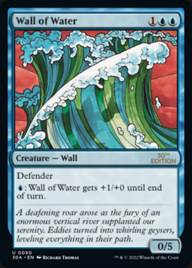 Wall of Water [30th Anniversary Edition] | Tacoma Games