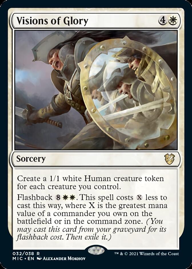 Visions of Glory [Innistrad: Midnight Hunt Commander] | Tacoma Games