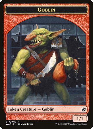 Goblin Token [War of the Spark Tokens] | Tacoma Games