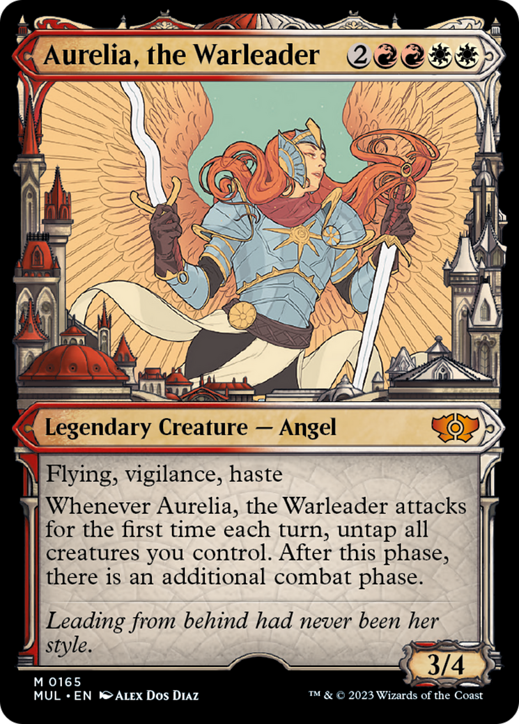 Aurelia, the Warleader (Halo Foil) [Multiverse Legends] | Tacoma Games