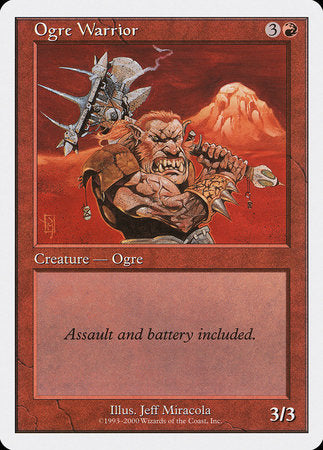 Ogre Warrior [Starter 2000] | Tacoma Games