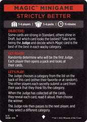 Strictly Better (Magic Minigame) [Innistrad: Crimson Vow Minigame] | Tacoma Games