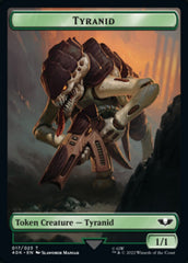 Tyranid (017) // Tyranid Gargoyle Double-sided Token (Surge Foil) [Universes Beyond: Warhammer 40,000 Tokens] | Tacoma Games