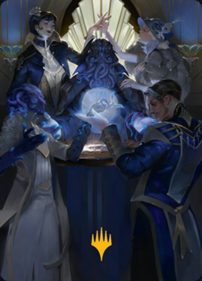 Obscura Ascendancy Art Card (Gold-Stamped Signature) [Streets of New Capenna Art Series] | Tacoma Games