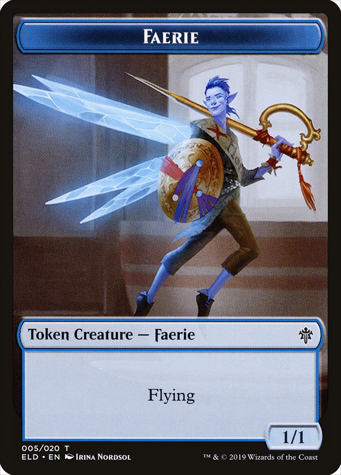 Faerie [Throne of Eldraine Tokens] | Tacoma Games