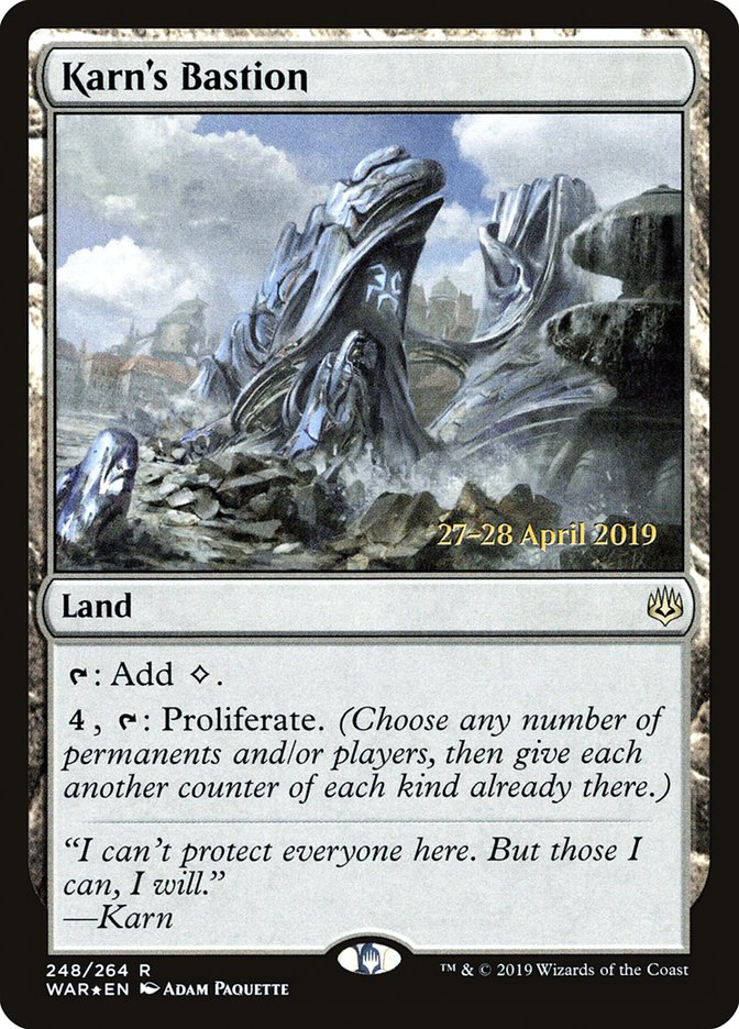 Karn's Bastion  [War of the Spark Prerelease Promos] | Tacoma Games