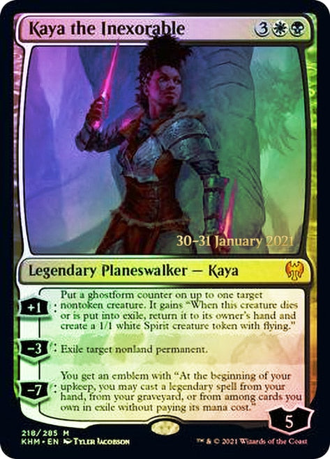 Kaya the Inexorable  [Kaldheim Prerelease Promos] | Tacoma Games