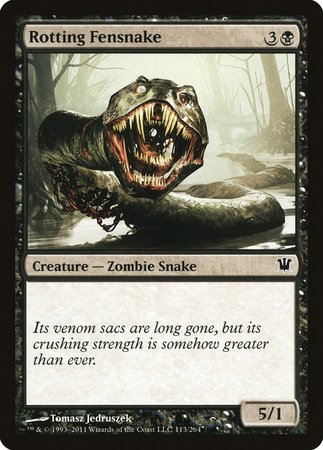 Rotting Fensnake [Innistrad] | Tacoma Games