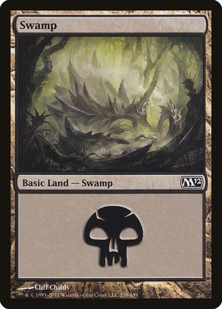 Swamp (238) [Magic 2012] | Tacoma Games