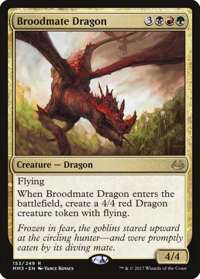 Broodmate Dragon [Modern Masters 2017] | Tacoma Games