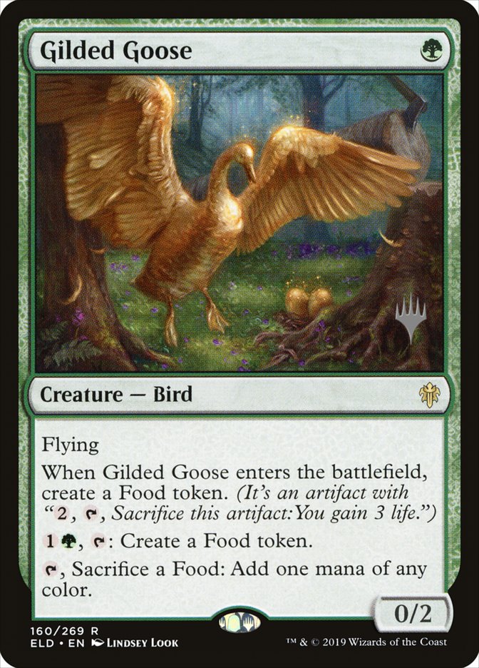 Gilded Goose (Promo Pack) [Throne of Eldraine Promos] | Tacoma Games