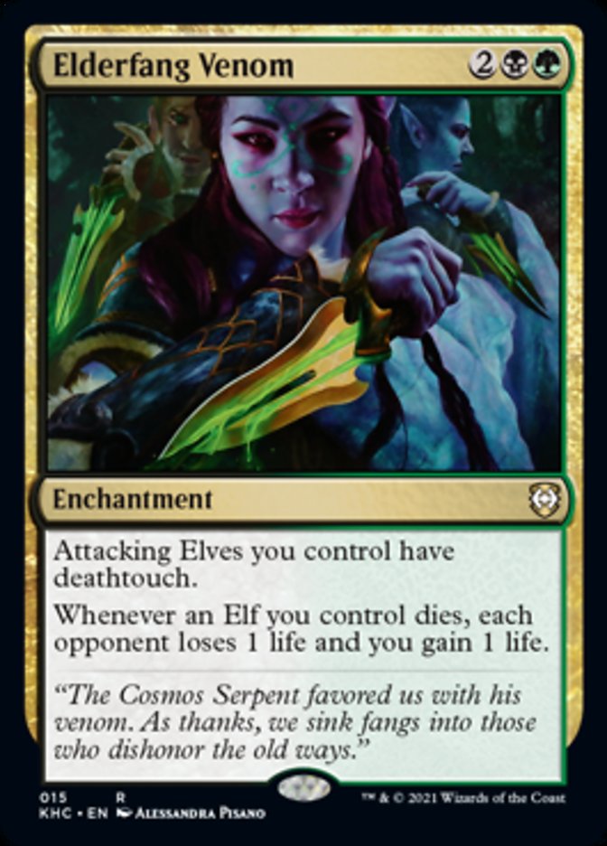 Elderfang Venom [Kaldheim Commander] | Tacoma Games