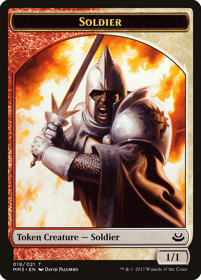 Soldier (019/021) [Modern Masters 2017 Tokens] | Tacoma Games