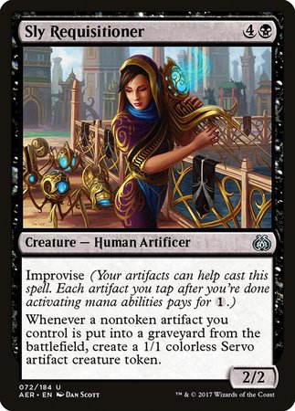 Sly Requisitioner [Aether Revolt] | Tacoma Games