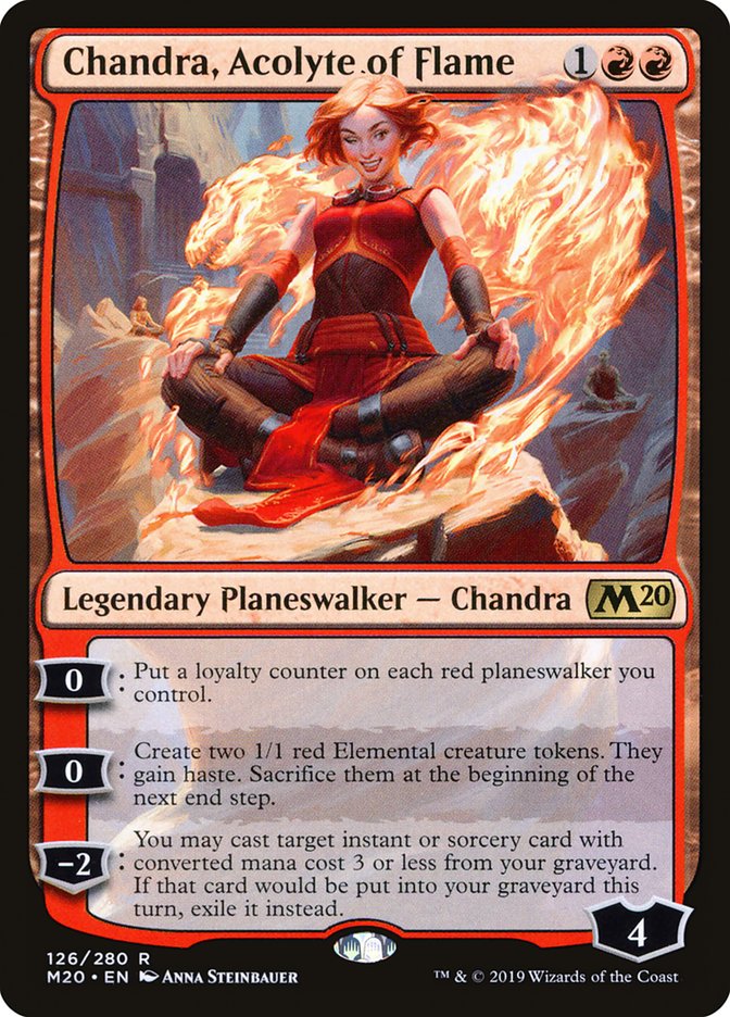 Chandra, Acolyte of Flame [Core Set 2020] | Tacoma Games