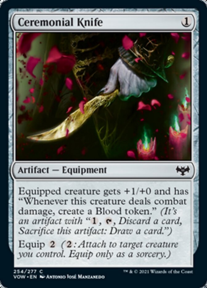 Ceremonial Knife [Innistrad: Crimson Vow] | Tacoma Games