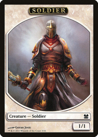 Soldier Token [Modern Masters Tokens] | Tacoma Games