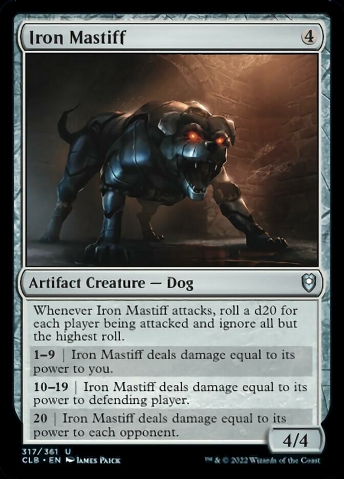 Iron Mastiff [Commander Legends: Battle for Baldur's Gate] | Tacoma Games