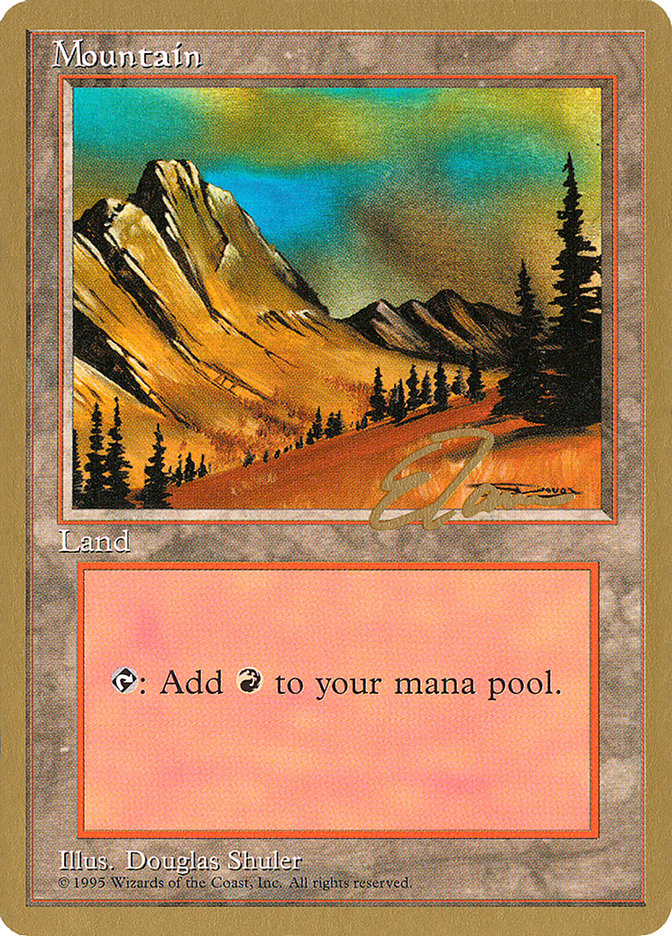 Mountain (et375) (Eric Tam) [Pro Tour Collector Set] | Tacoma Games