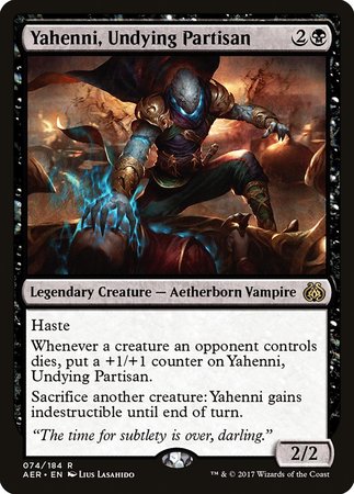 Yahenni, Undying Partisan [Aether Revolt] | Tacoma Games