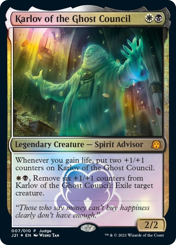 Karlov of the Ghost Council [Judge Gift Cards 2021] | Tacoma Games