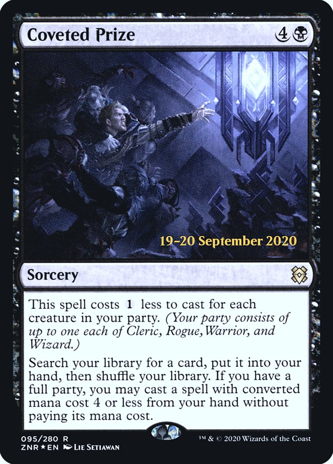 Coveted Prize  [Zendikar Rising Prerelease Promos] | Tacoma Games
