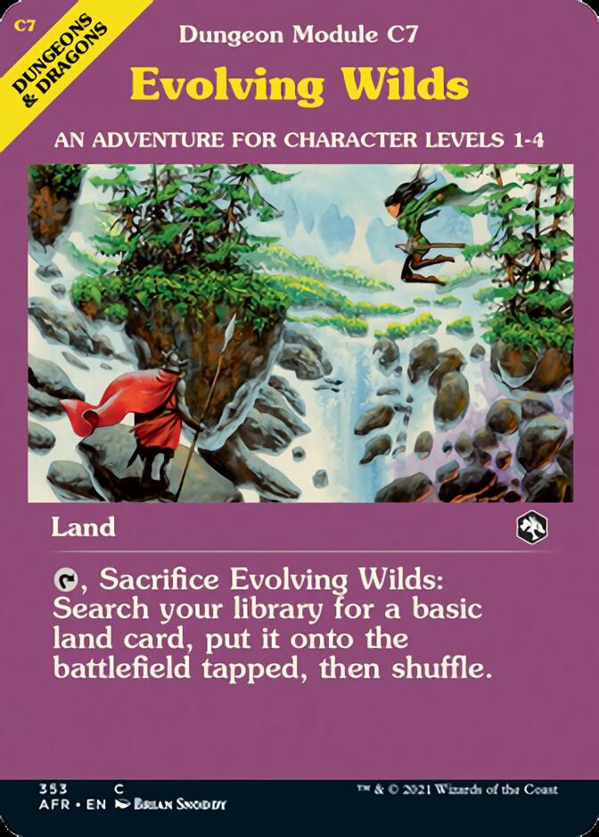 Evolving Wilds (Dungeon Module) [Dungeons & Dragons: Adventures in the Forgotten Realms] | Tacoma Games