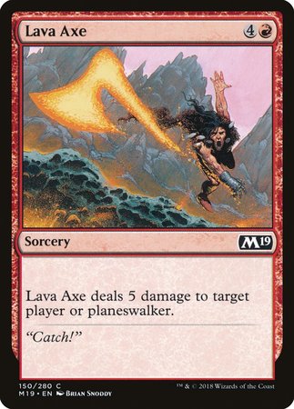 Lava Axe [Core Set 2019] | Tacoma Games