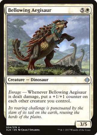 Bellowing Aegisaur [Ixalan] | Tacoma Games