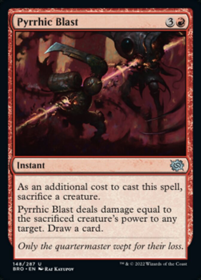 Pyrrhic Blast [The Brothers' War] | Tacoma Games