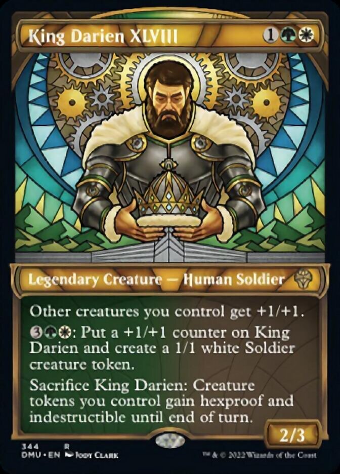 King Darien XLVIII (Showcase Textured) [Dominaria United] | Tacoma Games