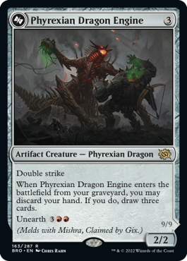 Phyrexian Dragon Engine [The Brothers' War] | Tacoma Games