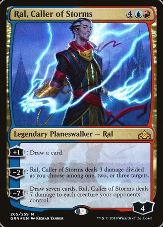 Ral, Caller of Storms [Guilds of Ravnica] | Tacoma Games