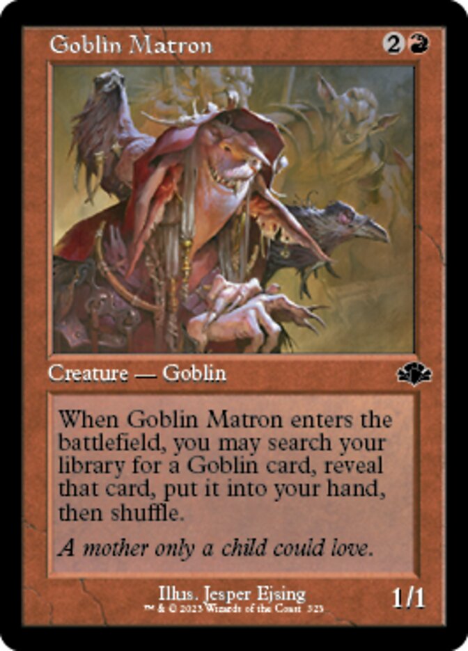 Goblin Matron (Retro) [Dominaria Remastered] | Tacoma Games