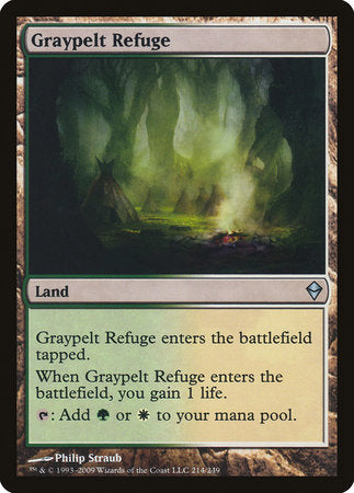 Graypelt Refuge [Zendikar] | Tacoma Games