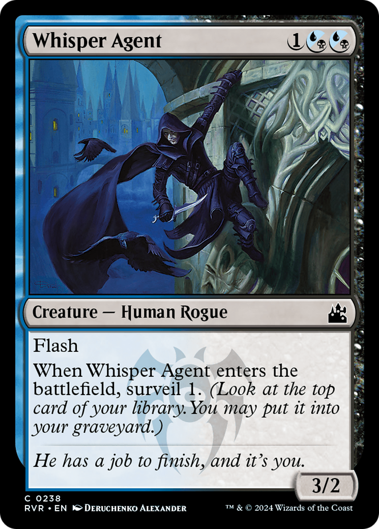 Whisper Agent [Ravnica Remastered] | Tacoma Games